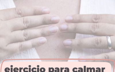 Calma la ansiedad rápidamente